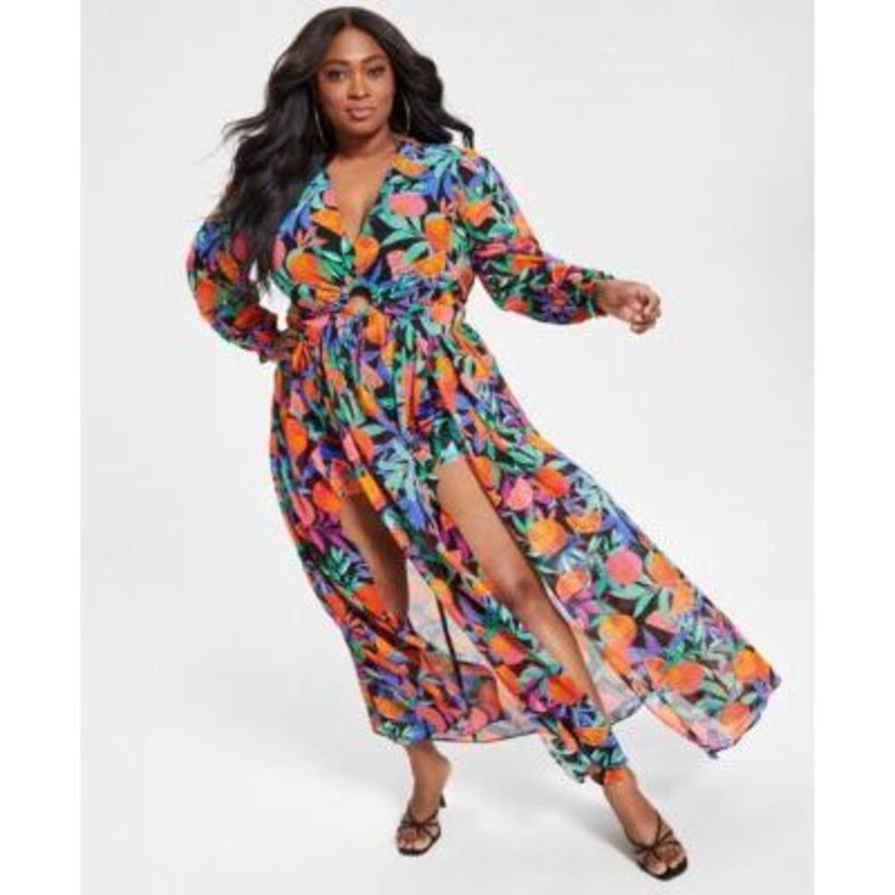 Nina Parker Women's Multicolor Plus Size Dress 3XL NWT